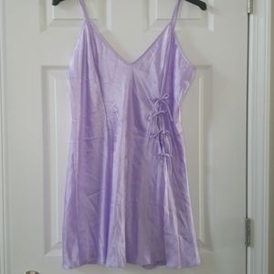 Sexy plus size chemise nightie and robe set